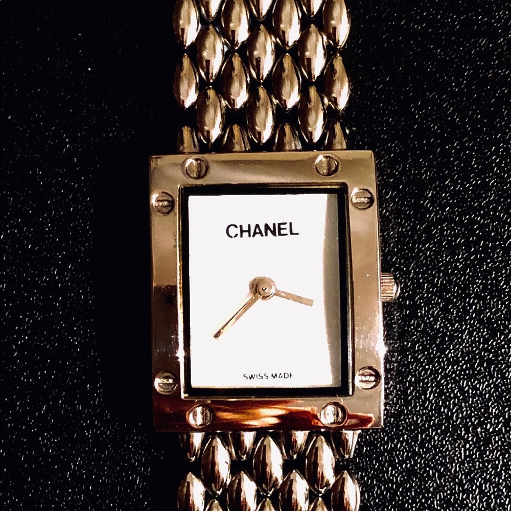 CHANEL WATCH VINTAGE GOLD PLATED SPECIAL EDITION